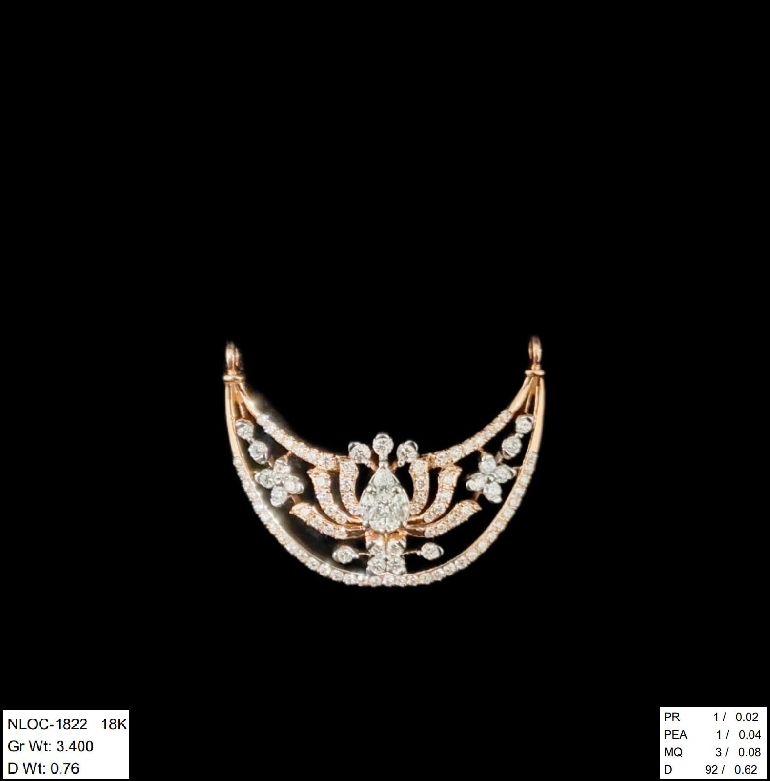 N LOCKET 3.4 gms